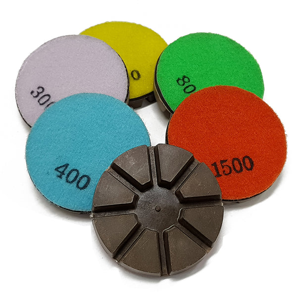 Traxx SUPER Resin Polishing Pads - WET - QTY of 9